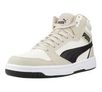 Chaussure Puma Modèle Rebound V6 Mid Jr - Coleur Beige 38