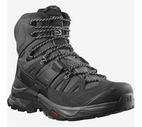 Salomon - Chaussures de trekking en GORE-TEX - Quest 4 Gtx Magnet/Black/Quarry pour Homme en Cuir - Taille 9,5 UK - Noir Noir 9,5 UK