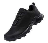 Chaussure Randonnée Hiver Chaussures Homme Marron Men's Spring Summer Autumn And Winter Leather Outdoor Hiking Shoes Travel Hiking Leisure Running Chaussure Homme Montante Bottes Et Boots (Black, 42)