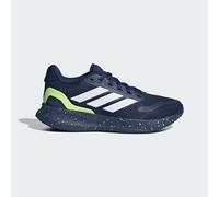 adidas Mixte Enfant RUNFALCON 5 Shoes Junior Chaussures, Dark Blue/FTWR White/Hi-res Yellow, 38 2/3 EU
