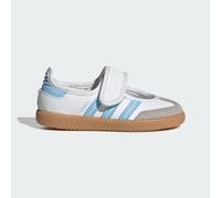ADIDAS ORIGINALS Ballerines 'Samba' bleu ciel / taupe / blanc, Taille 26