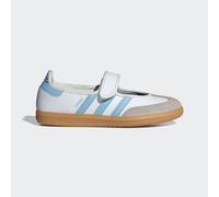 ADIDAS ORIGINALS Ballerines 'Samba' beige foncé / bleu clair / blanc, Taille 38