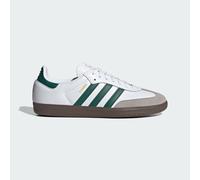 ADIDAS ORIGINALS Baskets basses 'Samba OG' taupe / vert foncé / blanc, Taille 38