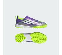 Chaussure sans lacets F50 League Turf Enfants Purple Rush / Cloud White / Lucid Lemon 33 1/2