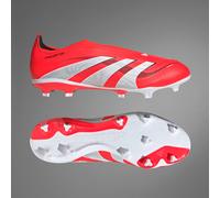 Chaussure sans lacets Predator League Terrain souple/Multi-surfaces Lucid Red / Cloud White / Core Black 42 2/3