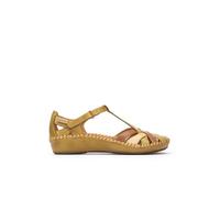 Chaussure Semi-Ouverts en Cuir P. Vallarta pour Femme Color Citron