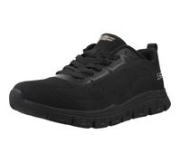Skechers Baskets basses BOBS B-LITE en tissu Confortables et légères Noir Taille 36