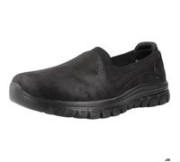 Skechers Garner - Newick 210803Moccasin pour Homme, Tricot en microcuir Noir, 40 EU