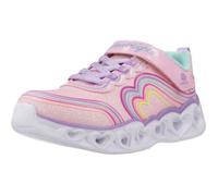Chaussure Skechers Modèle Heart Lights - Retro - Coleur Rose 35