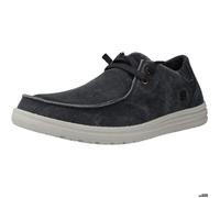 Skechers Melson-Raymon Mocassins en Toile à Enfiler pour Homme, Bleu, 42 EU