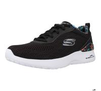 Skechers Femme Air Dynamight Baskets, Black Mesh Multi Trim, 38 EU