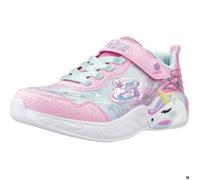 Basket Fille Synthétique Légère Et Souple Rose Et Turquoise 36