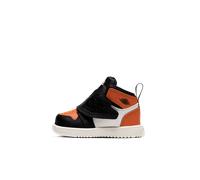 Chaussure Sky Jordan 1 pour Bébé et Petit enfant Noir/Starfish/Sail/Noir 18.5