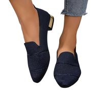 Chaussure souple ballerine pour femme - design en maille respirante avec motifs ajourés, semelle ultra légère - Idéale pour la danse, le fitness ou le style de vie actif - Couleur unie et moderne 2-Ma