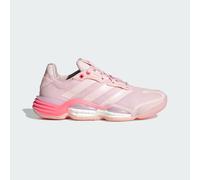 Adidas Chaussures indoor Femme Stabil 16 – Frozen Turbo/Distilled Pink/Solar Turbo – Taille 39 1/3