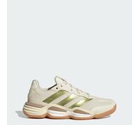 adidas Femme Stabil 16 Indoor Shoes Chaussures de Sport, Off White/Gold met./Crystal Sand, 40 2/3 EU
