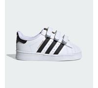 adidas Garçon Unisex Kinder Superstar CF Sneaker, Core Black FTWR White, Numeric_19 EU