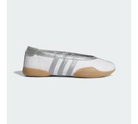 adidas Originals Chaussures Taekwondo Mei Ballet Femme Blanc Argent Gomme Décontractées JQ6438