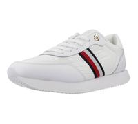 Tommy Hilfiger Women ESSENTIAL RUNNER GLOBAL STRIPES, White, 37 EU