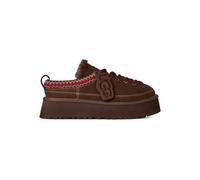 Chaussure UGG W HERITAGE LACE-UP SLIPPER (BURNT CEDAR) femme 40