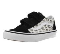 Chaussure Vans Modèle Old Skool V Skulls - Coleur Noir 31
