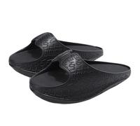 Chaussures À Bascule for Perte De Poids for Femmes Amincissantes Jambes Yoga À Domicile Fitness Pantoufles De Massage EVA Sandales De Correction De Posture(Black,35-37)