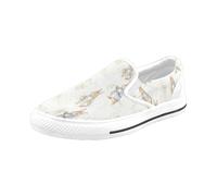 Chaussures À Enfiler Aquarelle Sans Couture Peter Rabbit Sans Lacets Pour Hommes Et Femmes, Tendance Mode En Toile, Baskets Décontractées Faites À La Main