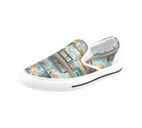 Chaussures À Enfiler Bibliothèques Pour Enfants Sans Lacets Pour Hommes Et Femmes, Tendance Mode En Toile, Baskets Décontractées Faites À La Main