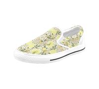 Chaussures À Enfiler Style William Morris Sans Lacets Pour Hommes Et Femmes, Tendance Mode En Toile, Baskets Décontractées Faites À La Main
