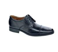 Clarks Homme Tilden Cap Derbys, Cuir Noir A, 48 EU