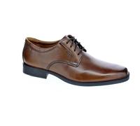 Clarks Tilden Plain, Derby homme - Marron (Dark Tan Lea), 45 (10.5 UK)