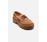Chaussures à lacets Colors of California Boat suede shoe pour Femme 40 Marron