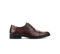 Chaussures à lacets en cuir marron pour homme 43
