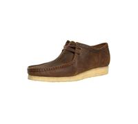 Clarks Originals Pour des hommes Chaussures en cuir Wallabee, marron