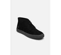 Chaussures à lacets Fred Perry Hawley Suede pour Homme 44 Noir