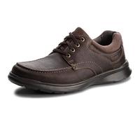 Chaussures à lacets homme Clarks Cotrell Edge - Cuir grainé - Marron 41