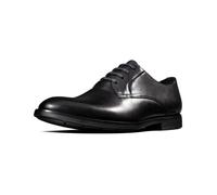 Chaussures à lacets homme Clarks Ronnie Walk - Cuir noir de qualité 40