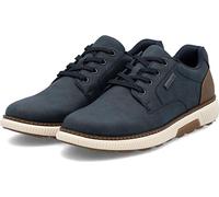 Chaussures à lacets Rieker pour hommes Bleu-Brun-Blanc, Couleur:bleu, EU Taille:46