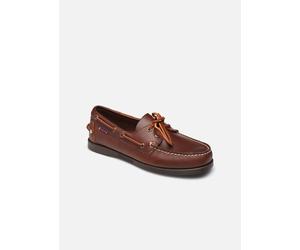 Chaussures à lacets Sebago Docksides Portland Waxed pour Homme 46 Marron