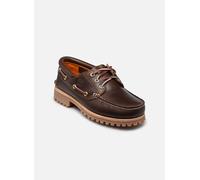 Timberland Chaussures bateau Authentics 3 Eye Classic Lug Homme Marron Taille 41