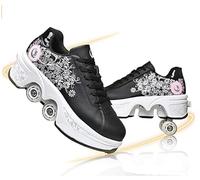 Chaussures à Roulettes pour Enfants - Patins à Roulettes, Skateboard, Patinage, Sport et Course