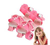 Chaussures à roulettes réglables à 4 roues | Résistant à l'usure et pas besoin de retirer les chaussures, avec 4 roues pour adolescents, débutants