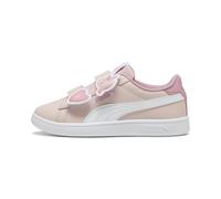 Chaussures à scratch PUMA Smash 3.0 Badges Enfant, Chaussures, Mauve Mist/Blanc, 33 33