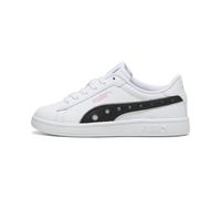 Chaussures à scratch PUMA Smash 3.0 Dance Party Enfant, Chaussures, Blanc/Noir/Rose Lilac, 30 30