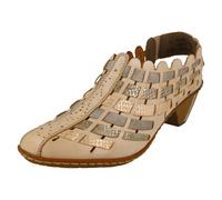 Chaussures À Talons Femmes Rieker Avec Détails Tissés - 46778