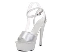 Chaussures À Talons Hauts À Plateforme pour Femmes, Sandales À Talons Et À Lanières pour Femmes, Sandales D'été De 15 Cm, Mode pour Fête, Travail, Rendez-Vous, Mariage