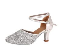 Chaussures a Talons Hauts de Danse Latine Sandales pour Femme, Chaussures De Danse Femme,Talons Heels Danses pour Jazz/Latin/Standard/Rumba/Cha Cha