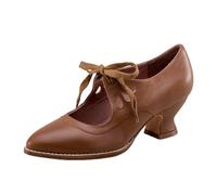 Chaussures à talons hauts pour femme - Grandes tailles - Avec talon creux - Confortables - Pour l'été et le soir - Chaussures décontractées élégantes pour femme, marron, 40 EU Étroit