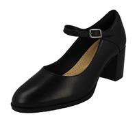 Clarks Originals Escarpins Freva55 Strap – Cuir noir – Femme 39 EU