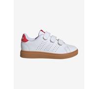 Chaussures adidas Advantage Base 2.0 blanc pur rouge enfant - 28